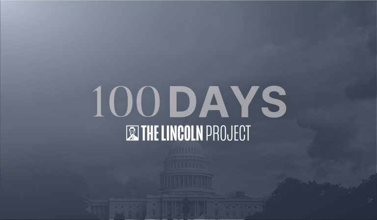 The Lincoln Project Commemorates 100 Days Since the Insurrection