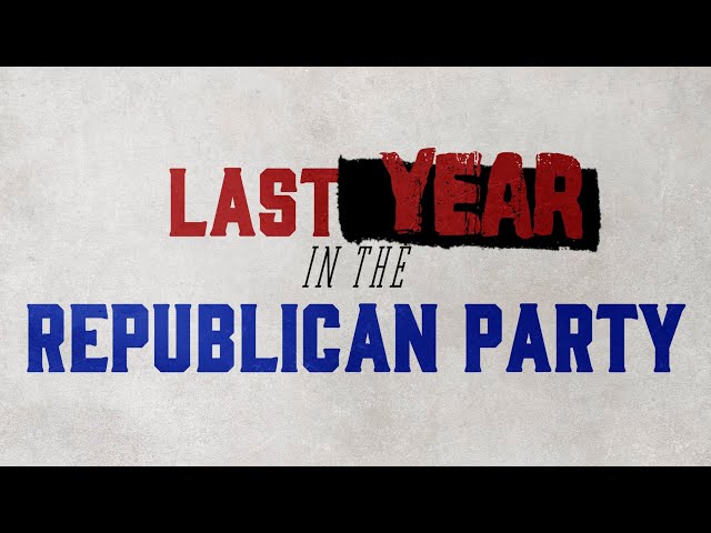 Last Year in the Republican Party