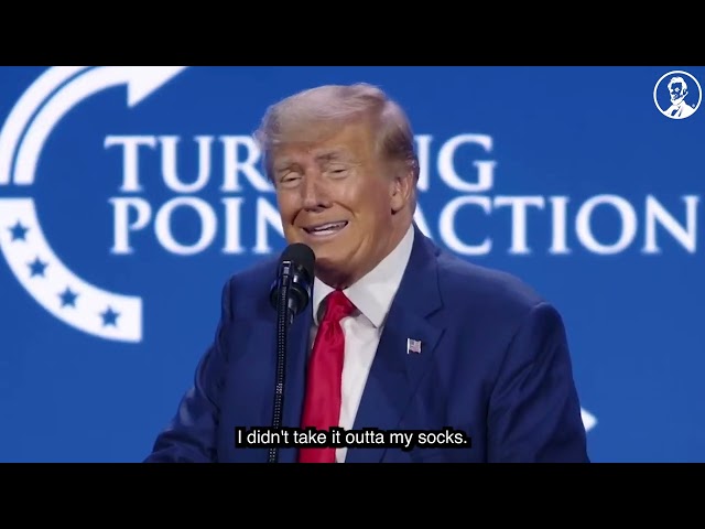 Trump’s TPUSA Speech in 91 Seconds