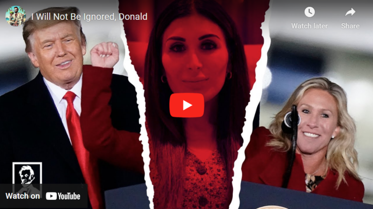 I Will Not Be Ignored, Donald