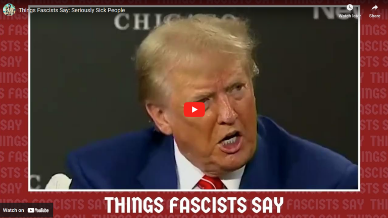 Things Fascists Say: Seriously Sick People