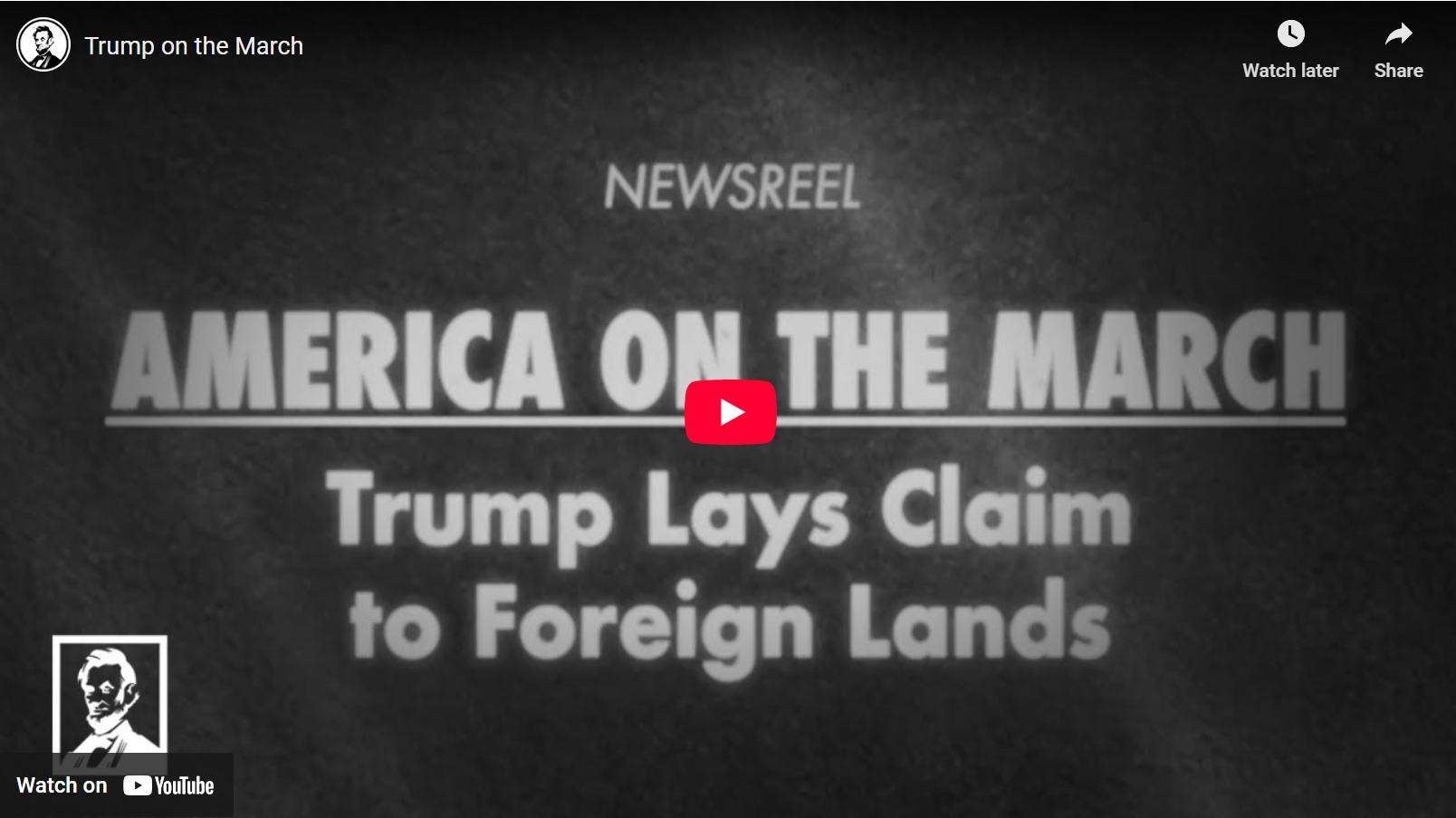 Trump on the March