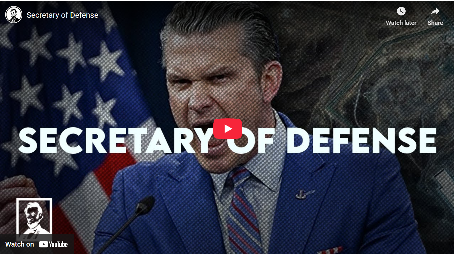 Secretary of Defense