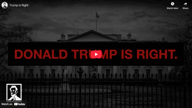 Trump is Right